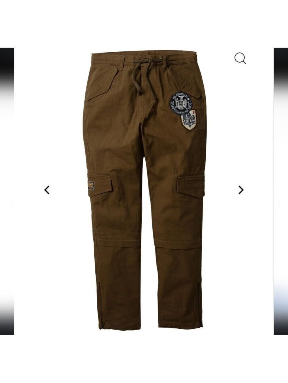 275 NWT Circle Of Fly Cargo Pant Size 38 Color Olive
